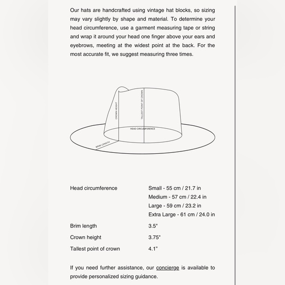 Janessa Leone Cole Hat New